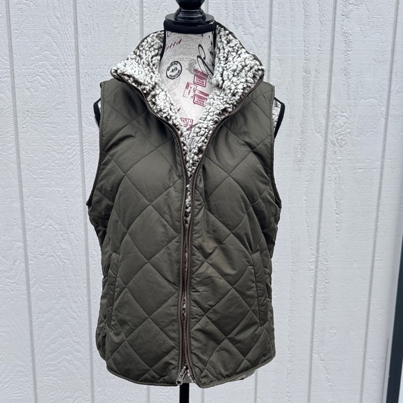 Francesca’s Reversible Women's Vest - Picture 1 of 6